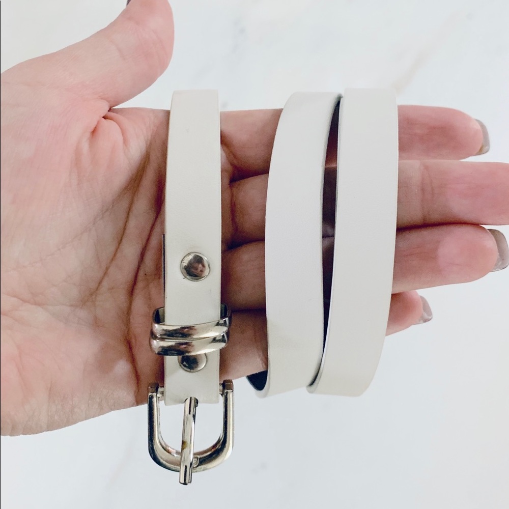 Faux Leather Belt